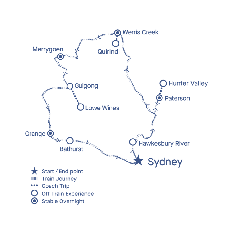 Vintage Rail Journey Map JUNE 2026 Golden West