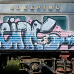 Vandalised carriage